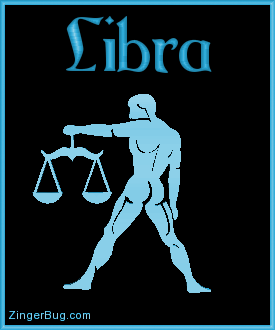Click to get Libra Astrology and Zodiac comments, GIFs, greetings and glitter graphics.