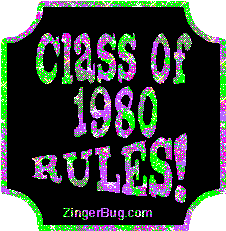 Click to get Class of 1980 comments, GIFs, greetings and glitter graphics.
