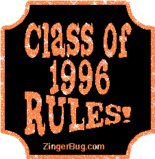 Click to get Class of 1996 comments, GIFs, greetings and glitter graphics.
